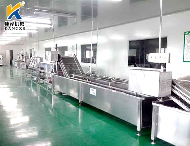 净菜加工流水线