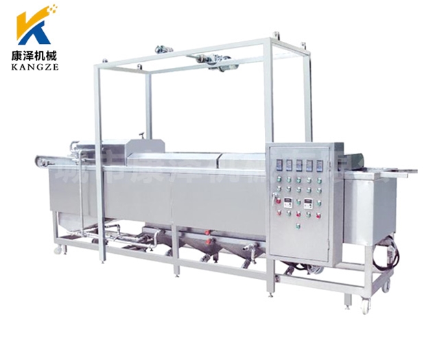 黄花鱼油炸流水线