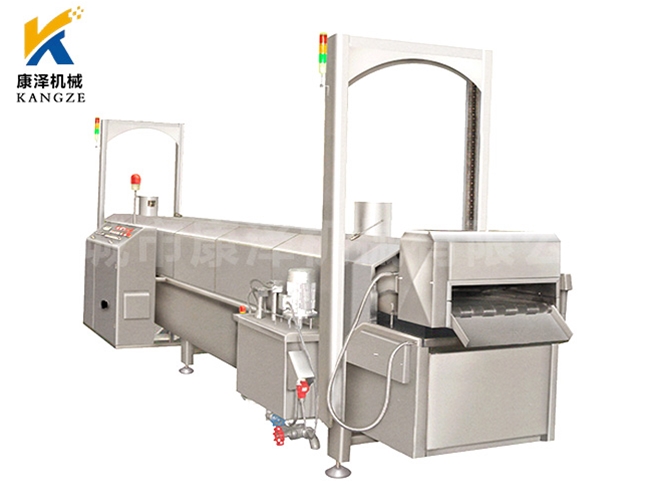 电加热油炸流水线