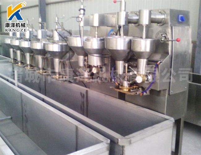 丸子油炸生产线