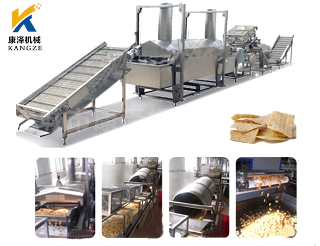 薯片薯条油炸流水线